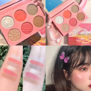 Má hồng bắt sáng 6 ô Sweetmint 
