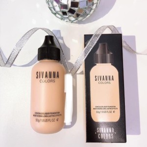 KEM NỀN KIỀM DẦU SIVANNA COLORS CONCEALER LIQUID FOUNDATION HF674 50G