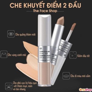 CHE KHUYẾT ĐIỂM 2 ĐẦU THE FACESHOP