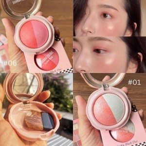 Phấn Má Hồng Sivanna Cookie Blush Duo Hai Màu Siêu Xinh Du-278