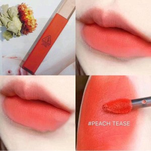 Son kem lì 3CE Peach Tea cam san hô ❤