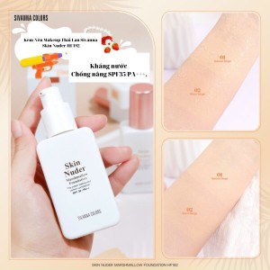 Kem nền SIvanna HF192 mẫu mới nhất kháng nước ,mồ hôi