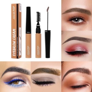 Mascara mày kèm lược chải siêu xinh và tiện lợi Eyebrow Cream Julia Pop JA- 031