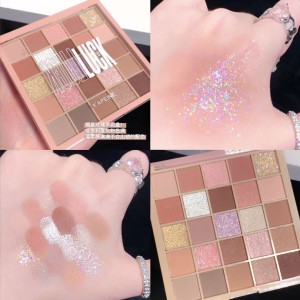 ♥️♥️Bảng phấn mắt, bảng trang điểm 25 ô K'apeine LUCK LUCK đa sắc màu dễ sử dụng