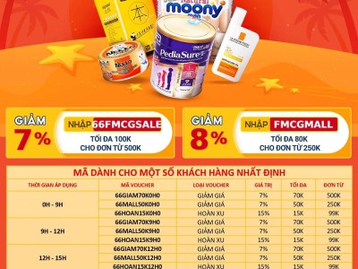 BÁCH HÓA GIỮA NĂM- SALE ĐẬM NỬA GIÁ 6.6 SHOPEE SALE