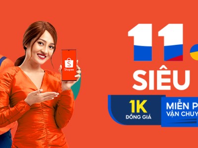 SIÊU SALE SHOPEE 11/11 -SALE TỘT ĐỈNH LỚN NHẤT NĂM 