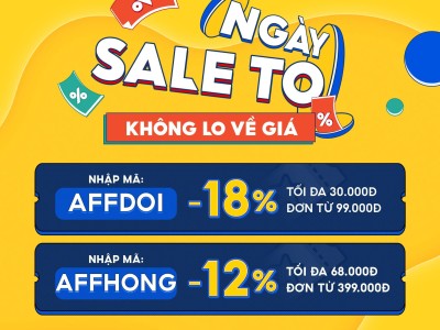 CHỈ 15.2 SHOPEE SALE KHỦNG GIỮA THÁNG - ƯU ĐÃI CỰC ĐÃ