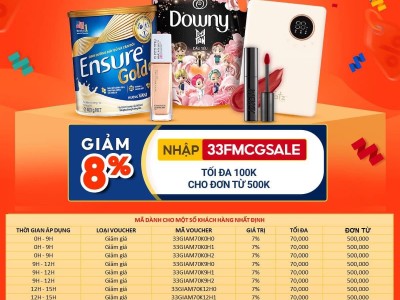 Siêu sale shopee 3.3 - Bách hóa siêu sale-Giảm đến nửa giá