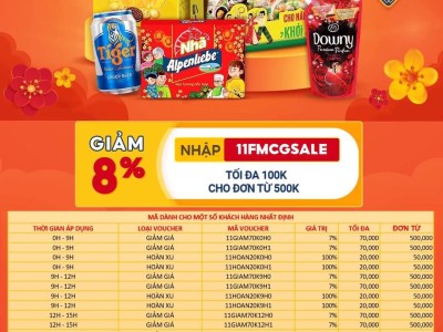 SALE SHOPEE 1.1-BÁCH HÓA CHÀO NĂM MỚI