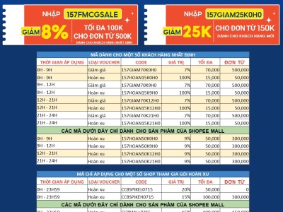GIỮA THÁNG SALE NỬA GIÁ 15/07