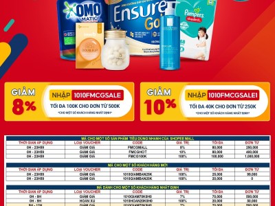 SALE 10.10 -THƯƠNG HIỆU SALE CỰC ĐỈNH 