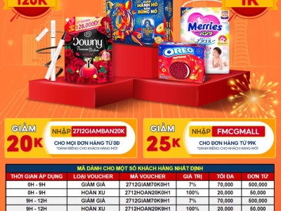 SALE SHOPEE 27.12-SALE MỪNG LƯƠNG VỀ-HOAN HỈ SẮM TẾT