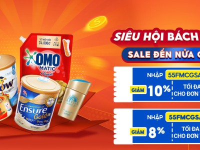 SIÊU SALE SHOPEE 5,5-SIÊU HỘI BÁCH HÓA-SALE ĐẾN NỬA GIÁ