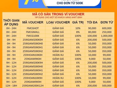 SALE SHOPEE 25.09-BÁCH HÓA SALE TO - MỪNG LƯƠNG VỀ