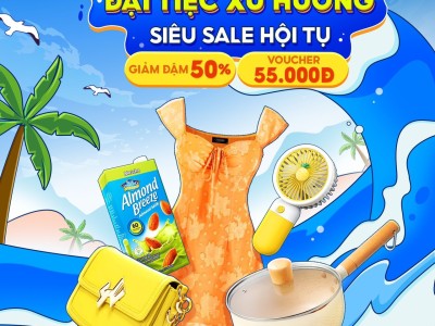 ĐỘC QUYỀN SALE SHOPEE 5.5 - SĂN NGAY SIÊU SALE KHỦNG NHẤT THÁNG